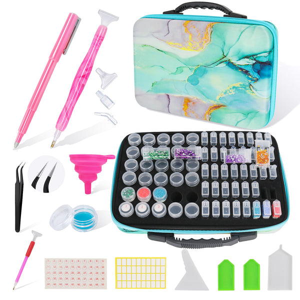 Mega Opberg Koffer met Accessoires - Diamond Painting Pro