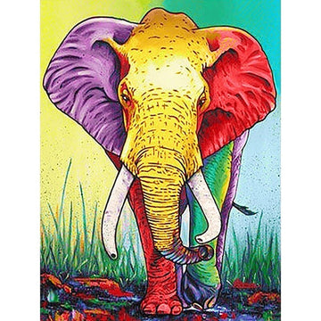 Kleurrijke Olifant