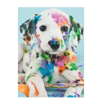 Kleurrijke Puppy