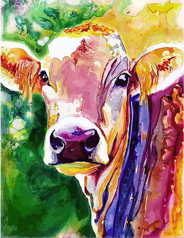 Schilderijstijl koe